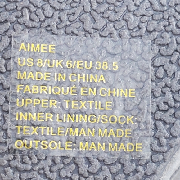 NEW! Shoe Dazzle grey wedge booties 9 - Picture 3 of 13